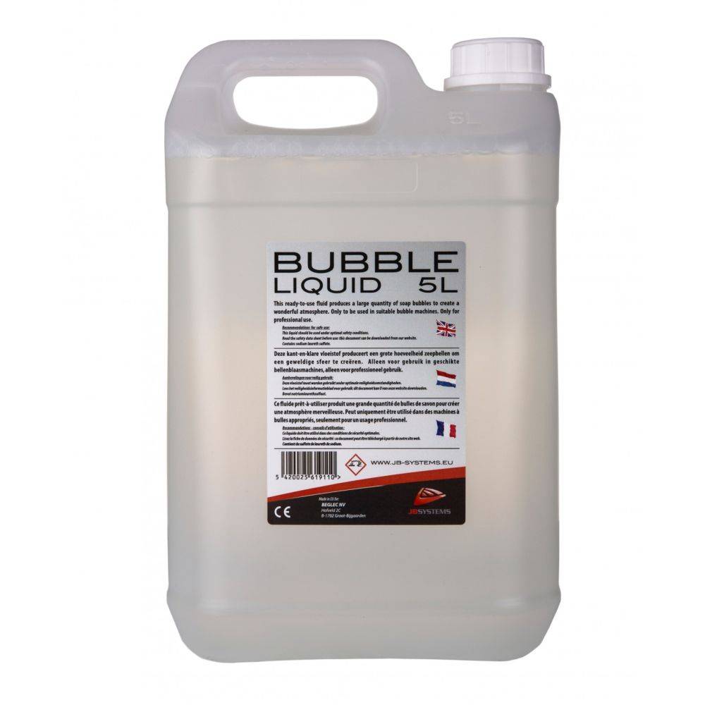 JB Systems Bubble Liquid bellenblaasvloeistof 5L Top Merken Winkel